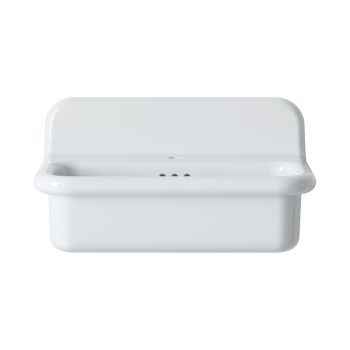 Lavabo rétro en céramique 70 cm - True Colors Lite - Moyen format 