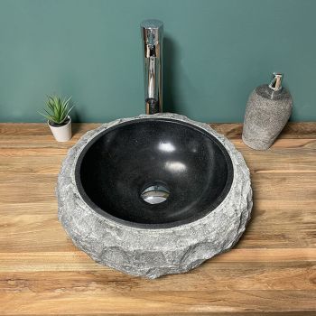 Vasque 40 cm en pierre