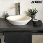 Vasque à poser en solid surface 41 cm - Bloom 