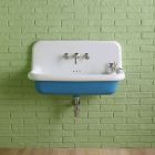 Lavabo école en céramique émaillée 90 cm True Colors - Bleu