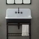 Vasque rétro style école 90 cm - True Colors noir 