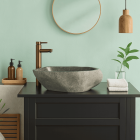 Vasque à poser en galet de rivière , Océan Line