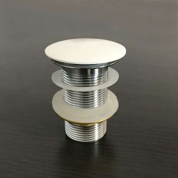 Bonde pour vasque + cache en solid surface