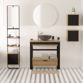 Meuble 90 cm en bois