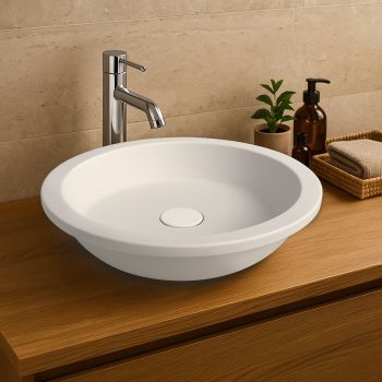 Vasque à poser en solid surface 41 cm - Bloom 