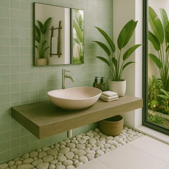 vasque ovea beige rosé