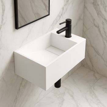 Lave-mains suspendu Rhéa D - 56 cm