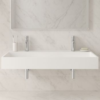 Vasque à suspendre ou à poser Valencia 120 cm