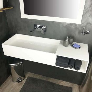 Meuble vasque suspendu 120 cm - Marbella