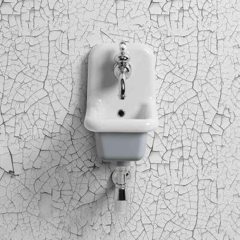 Lavabo école céramique 26 cm - Gris