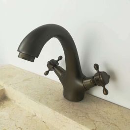 Robinet pour vasque antique laiton finition bronze